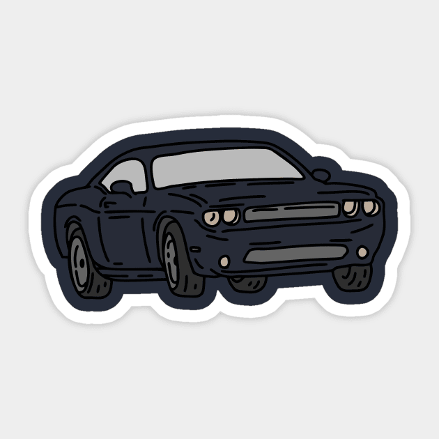 muscle car drift racing Sticker by fokaction